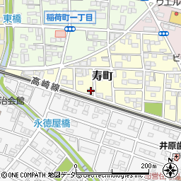 埼玉県深谷市寿町39周辺の地図