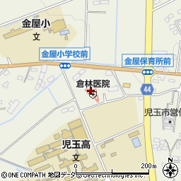 倉林医院周辺の地図