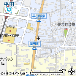 カギの１１０番芳川　電話受付店周辺の地図