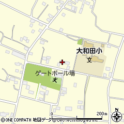 茨城県古河市大和田832周辺の地図