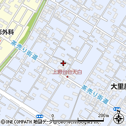 埼玉県深谷市上野台80周辺の地図