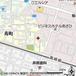 埼玉県深谷市寿町218周辺の地図