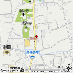 群馬県藤岡市浄法寺925-2周辺の地図