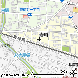 埼玉県深谷市寿町38周辺の地図