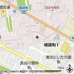 埼玉県深谷市国済寺594周辺の地図