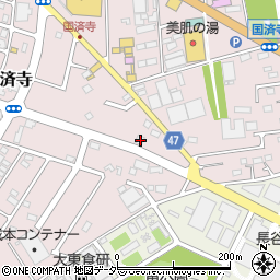 埼玉県深谷市国済寺476-1周辺の地図
