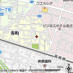埼玉県深谷市寿町172周辺の地図