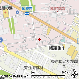 埼玉県深谷市国済寺595周辺の地図