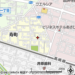 埼玉県深谷市寿町170周辺の地図