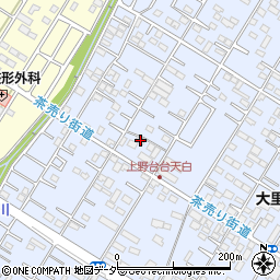埼玉県深谷市上野台81周辺の地図