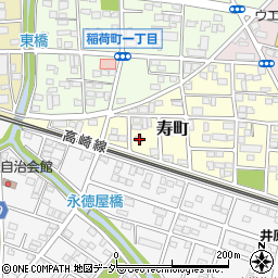 埼玉県深谷市寿町25周辺の地図