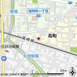 埼玉県深谷市寿町19周辺の地図