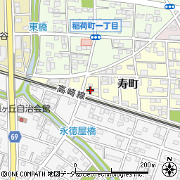 埼玉県深谷市寿町15周辺の地図