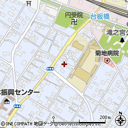 埼玉県深谷市上野台358周辺の地図