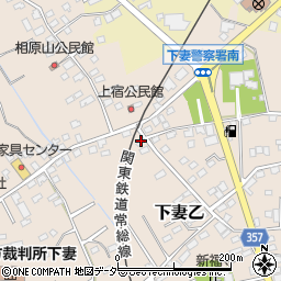 茨城県下妻市下妻乙1061周辺の地図