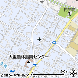 埼玉県深谷市上野台193周辺の地図