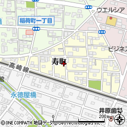埼玉県深谷市寿町50周辺の地図