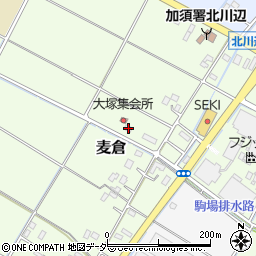 埼玉県加須市麦倉1419-1周辺の地図