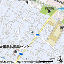埼玉県深谷市上野台227周辺の地図