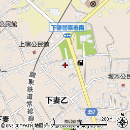 茨城県下妻市下妻乙1041周辺の地図