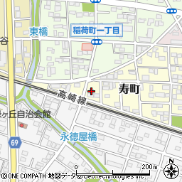 埼玉県深谷市寿町16周辺の地図