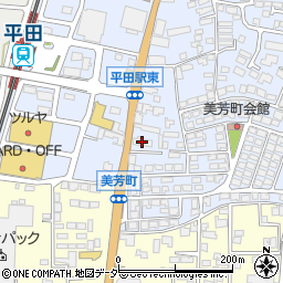 ピザーラ松本南店周辺の地図