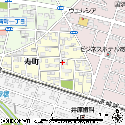 埼玉県深谷市寿町163周辺の地図