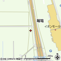 茨城県下妻市堀篭周辺の地図