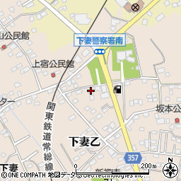 茨城県下妻市下妻乙1041-3周辺の地図