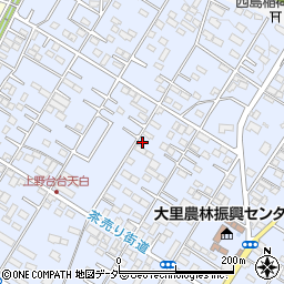 埼玉県深谷市上野台155周辺の地図