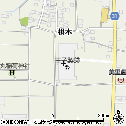 王子製袋株式会社　埼玉工場周辺の地図