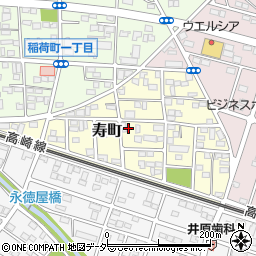 埼玉県深谷市寿町126周辺の地図