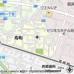 埼玉県深谷市寿町164周辺の地図