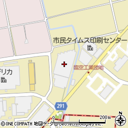 レンゴー株式会社　松本工場周辺の地図