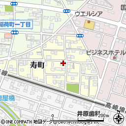 埼玉県深谷市寿町119周辺の地図