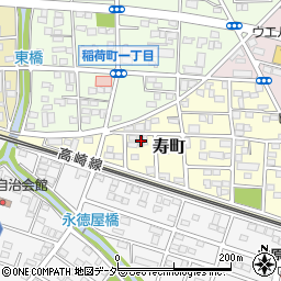 埼玉県深谷市寿町33周辺の地図