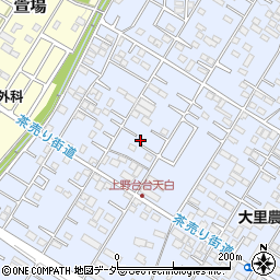 埼玉県深谷市上野台77周辺の地図
