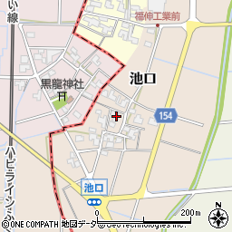 福井県あわら市池口11-42周辺の地図
