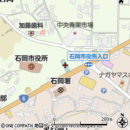 ルートイン石岡周辺の地図