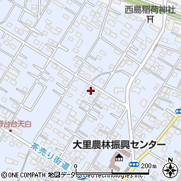 埼玉県深谷市上野台152周辺の地図