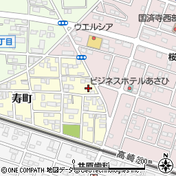 埼玉県深谷市寿町227周辺の地図