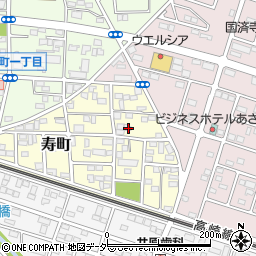 埼玉県深谷市寿町230周辺の地図