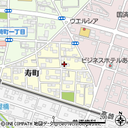 埼玉県深谷市寿町233周辺の地図