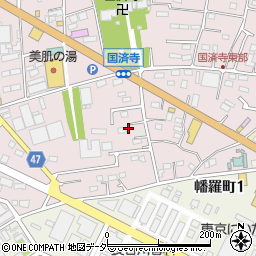 埼玉県深谷市国済寺599周辺の地図
