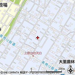 埼玉県深谷市上野台75周辺の地図