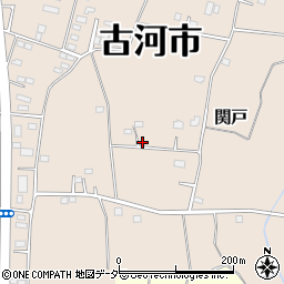 茨城県古河市関戸1566周辺の地図