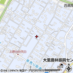 埼玉県深谷市上野台99周辺の地図