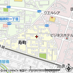埼玉県深谷市寿町101周辺の地図