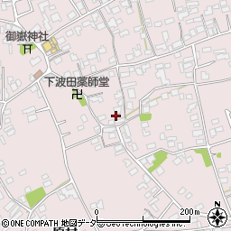 長野県松本市波田下波田6711周辺の地図