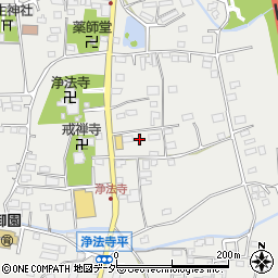 群馬県藤岡市浄法寺1121周辺の地図